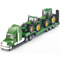 siku 1837, Dieplader met John Deere tractoren, 1:87